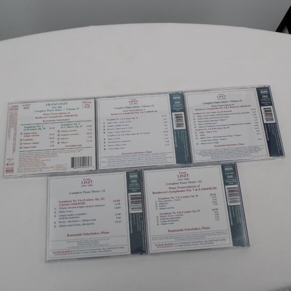 Beethoven Symphonies 5 CD set Franz Liszt Transcription Konstantin Scherbakov - Picture 4 of 10